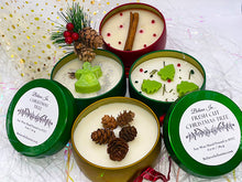 Load image into Gallery viewer, Holiday Wickless Candles 6oz